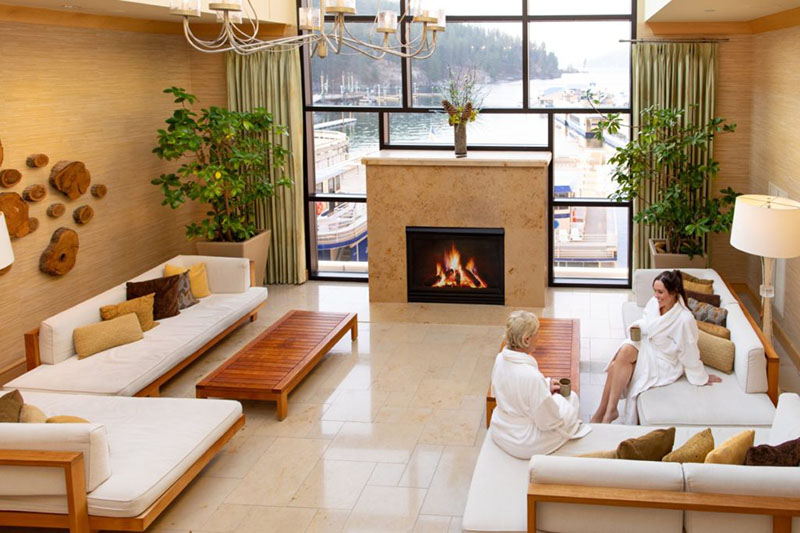 Viaje por carretera de bienestar